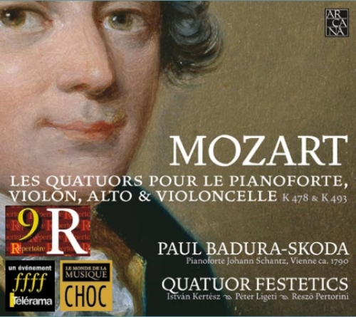 Mozart: Les quatuors pour le pianoforte, violon, alto & violoncelle K 478 & K 493